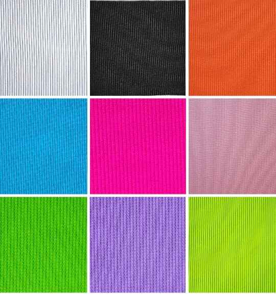At the picture  is color chart and materials for our swimwear